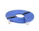 Flat network cable CAt6a, RJ45 10M blue