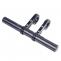 Cycling Handlebar Bike Flashlight Holder Handle Bar Bicycle Accessories Extender Mount Bracket(Black)