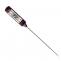 3 PCS Food Pen Type Thermometer Probe Type Electronic Digital Display Thermometer Liquid Barbecue Baking Oil Thermometer(Black)