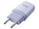 Original HTC TC-E250 power adapter with USB output, white, 5V/1000mA - bulk