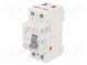 RCD breaker  Inom  25A  Ires  30mA  Poles  2  230/400V  DIN  IP20