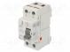 RCD breaker  Inom  25A  Ires  30mA  Poles  2  230/400V  DIN  IP20
