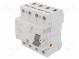 RCD breaker  Inom  25A  Ires  30mA  Poles  4  230/400V  DIN  IP20