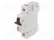 Circuit breaker  230/400VAC  Inom  4A  Poles  1  DIN  Charact  B