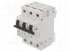 Circuit breaker  230/400VAC  Inom  10A  Poles  3  DIN  Charact  B
