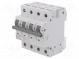 Circuit breaker  230/400VAC  Inom  16A  Poles  3+N  DIN  Charact  C
