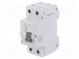 RCBO breaker  Inom  32A  Ires  100mA  Poles  2  230/400VAC  DIN  IP20