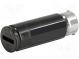 Adapter  cylindrical fuses  6,3x32mm  10A  -40÷85°C  Colour  black