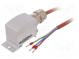 Sensor  thermostat  NC  Topen  15°C  10A  250VAC  lead 1m  ±3°C  IP66