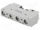 Auxiliary contacts  NC x2  front  Leads  screw terminals