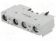 Auxiliary contacts  NO  side  Leads  screw terminals