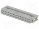 Plug  IDC  female  PIN  34  for ribbon cable  1.27mm  Layout  2x17