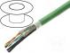 Wire  industrial Ethernet,PROFINET  5  stranded  Cu  FRNC  green