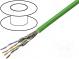 Wire  S/FTP  industrial Ethernet,PROFINET  6a  solid  Cu  PVC