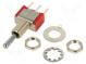 Switch  toggle  Pos  3  SP3T  ON-OFF-ON  2A/250VAC  5A/28VDC  10mΩ