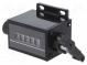 Counter  mechanical  mechanical indicator  strokes  99999  5mm