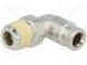 Metal connector  angled  BSP 1/4