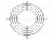 Opened guard  Mat  steel  172mm  107294,4012006,4012543