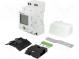 Twilight switch  IP20  230VAC  SPDT  DIN  -20÷50°C  Mat  plastic