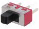 Switch  slide  Pos  2  SPDT  3A/250VAC  6A/28VDC  ON-ON  -30÷65°C