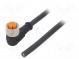 Connection lead  M12  PIN  5  angled  2m  plug  60VAC  4A  -25÷80°C