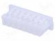 Plug  wire-board  female  1.25mm  PIN  7  w/o contacts  for cable