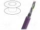Wire  Interbus  3x2x0,25mm2  stranded  Cu  PUR  violet  30V