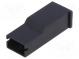 Terminals cover  female  for push-on 6.3mm connectors  ways  1