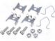 Spring lock set for D-Sub