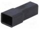 Terminals cover  male  for push-on 6.3mm connectors with lock