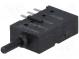 Switch  push-button  Pos  2  DPDT  0.5A/60VAC  0.5A/60VDC  ON-(ON)