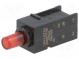 Switch  push-button  Pos  2  DPDT  0.5A/60VAC  0.5A/60VDC  ON-(ON)