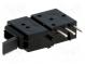 Switch  toggle  Positions 2  SPST  ON-(ON)  0.5A/60VAC  0.5A/60VDC