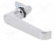 Lock  without cylinder  zinc and aluminium alloy  30mm  chromium