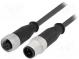 Cable  for sensors/automation  PIN  3  M12-M12  10m  plug  plug