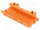 Mounting clamp  221  DIN rail  orange