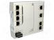 Switch PoE Ethernet  unmanaged  Number of ports  8  9÷60VDC  DIN