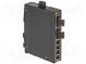 Switch PoE Ethernet  unmanaged  Number of ports  4  9÷60VDC  DIN