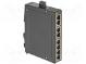 Switch Ethernet  unmanaged  Number of ports  8  9÷60VDC  DIN  RJ45
