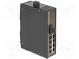 Switch Ethernet  unmanaged  Number of ports  8  9÷60VDC  DIN  IP30