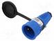 Connector  AC supply  female  socket  2P+PE  250VAC  16A  for cable