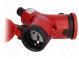 Connector  AC supply  splitter  2P+PE  250VAC  16A  red  for cable