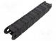 Cable chain  2650  Bend.rad  250mm  L  1008mm  Int.height  35mm