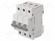 Circuit breaker  230/400VAC  Inom  10A  Poles  3  DIN  Charact  B