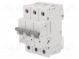 Circuit breaker  230/400VAC  Inom  25A  Poles  3  DIN  Charact  C
