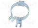 Mounting clamp  horizontal  for large capacitors fastening