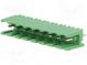 Pluggable terminal block  5mm  ways  8  straight  socket  male