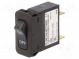 Circuit breaker  Urated  240VAC  32VDC  16A  SPST  34x14.5mm  19g