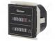 Counter  electromechanical  mechanical indicator  time/pulses