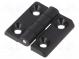 Hinge  Width  30mm  polyamide  black  H  30mm  Holes no  4